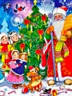 Дети Деда Мороза - Русская народная сказка читать бесплатно