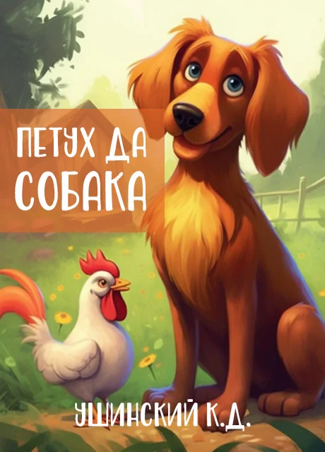 Петух да собака - Ушинский К.Д. читать бесплатно на m1r.ru