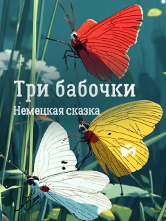 Три бабочки - Немецкая сказка читать бесплатно