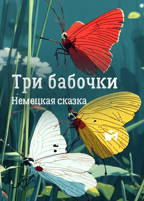Три бабочки - Немецкая сказка Три бабочки - Немецкая сказка читать бесплатно на m1r.ru