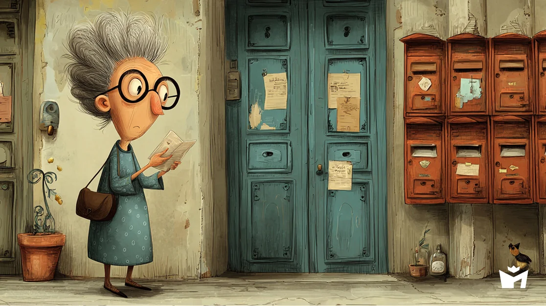 Фантомас. Бабушка читает записку