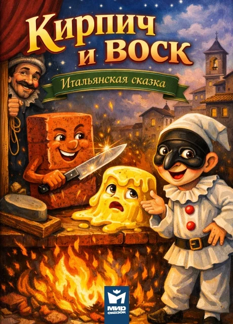 Кирпич и воск - Итальянская сказка Кирпич и воск - Итальянская сказка читать бесплатно на m1r.ru