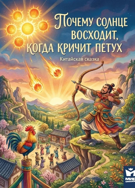 Почему солнце восходит, когда кричит петух - Китайская сказка Почему солнце восходит, когда кричит петух - Китайская сказка читать бесплатно на m1r.ru