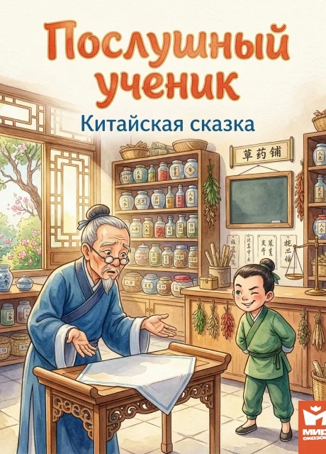 Послушный ученик - Китайская сказка Послушный ученик - Китайская сказка читать бесплатно на m1r.ru