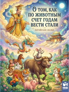 О том, как по животным счет годам вести стали - Китайская сказка читать бесплатно