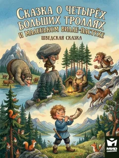 Сказка о четырёх больших троллях и маленьком Вилле-пастухе - Шведская сказка читать бесплатно