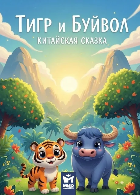 Тигр и буйвол - Китайская сказка читать бесплатно на m1r.ru