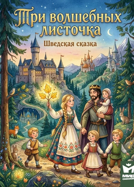 Три волшебных листочка - Шведская сказка читать бесплатно на m1r.ru