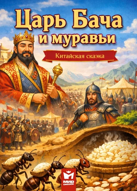 Царь Бача и муравьи - Китайская сказка читать бесплатно на m1r.ru