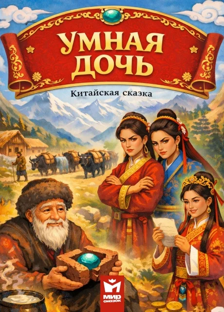 Умная дочь - Китайская сказка Умная дочь - Китайская сказка читать бесплатно на m1r.ru