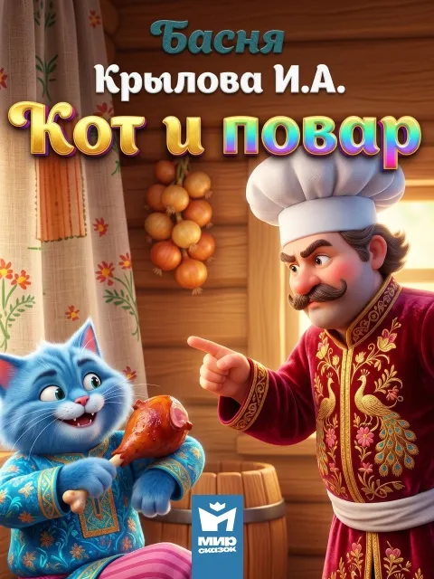 Кот и Повар - басня Крылова