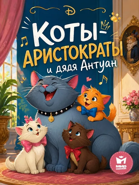 Коты-аристократы и дядя Антуан - сказка Диснея Коты-аристократы и дядя Антуан - сказка Диснея