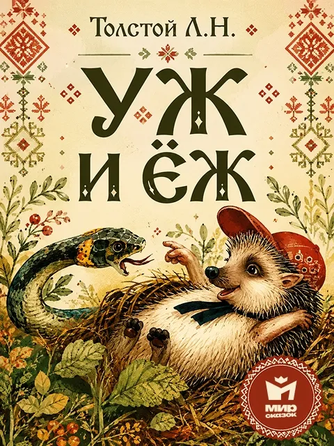 Уж и еж - басня Льва Толстого