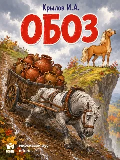 Обоз - басня Крылова И.А.