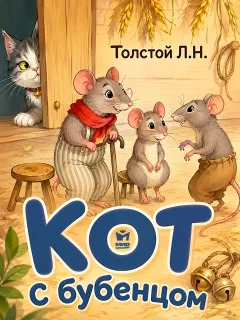 Кот с бубенцом - басня Льва Толстого