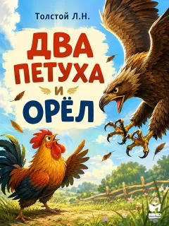 Два петуха и орёл — басня Льва Толстого