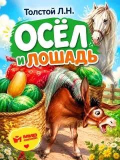 Осел и лошадь - басня Льва Толстого