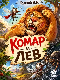 Комар и лев - басня Льва Толстого