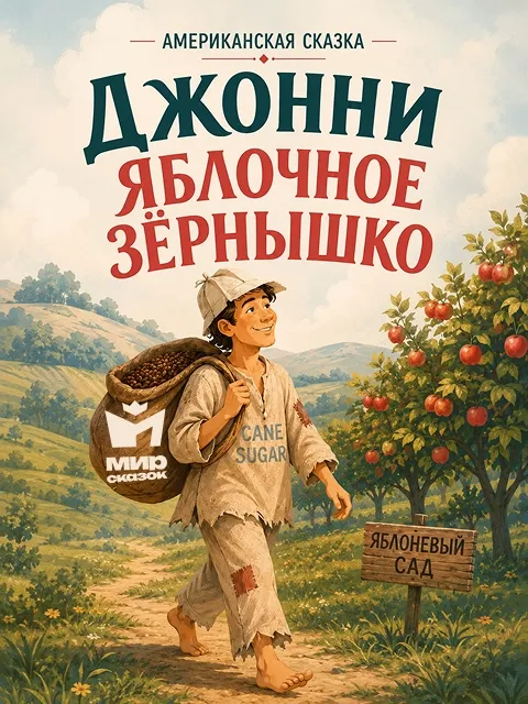 Джонни яблочное зёрнышко, Американская народная сказка Джонни яблочное зёрнышко, Американская народная сказка