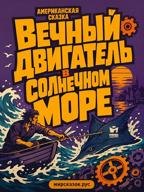 Вечный двигатель в солнечном море, Американская народная сказка Вечный двигатель в солнечном море, Американская народная сказка