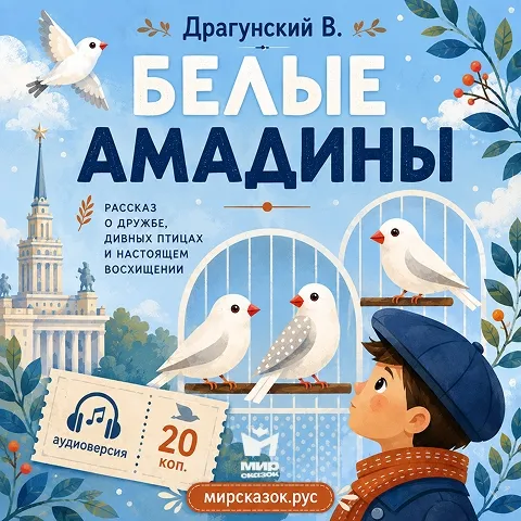 Белые амадины - аудиорассказ Драгунского В.
