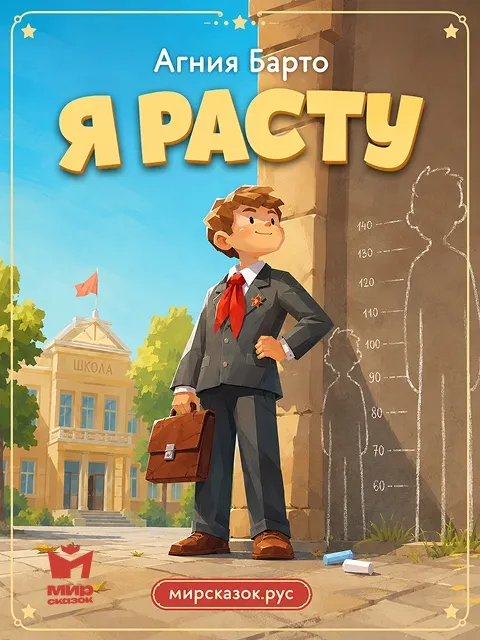 Я расту, стихи Барто А.