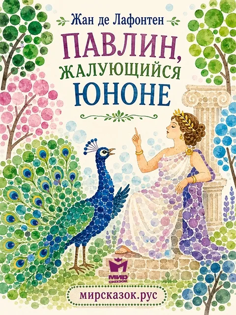 Павлин, жалующийся Юноне - басня Лафонтена