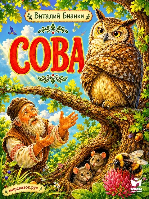 Сова, сказка Бианки В.