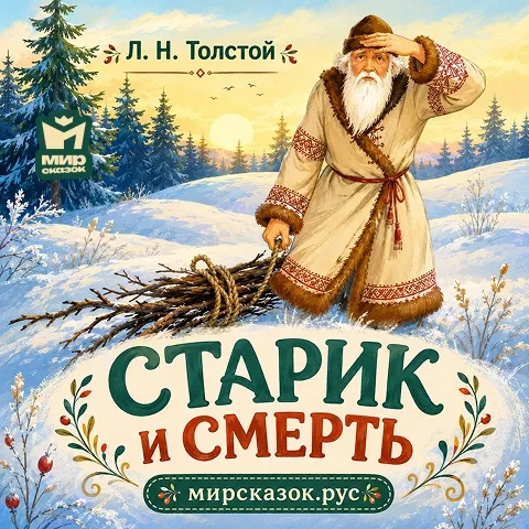 Старик и смерть - аудиобасня Льва Толстого Старик и смерть - аудиобасня Льва Толстого
