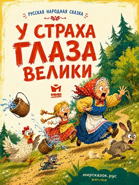 У страха глаза велики, Русская народная сказка У страха глаза велики, Русская народная сказка