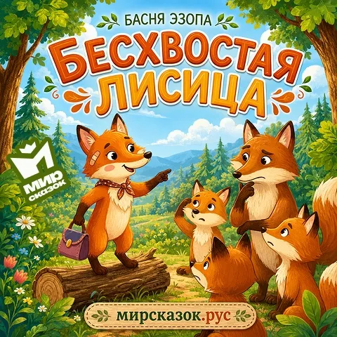 Бесхвостая Лисица - аудиобасня Эзопа Бесхвостая Лисица - аудиобасня Эзопа