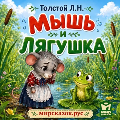 Мышь и лягушка - аудиобасня Льва Толстого Мышь и лягушка - аудиобасня Льва Толстого