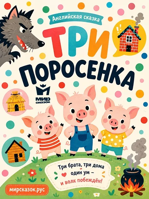 Три поросенка - Английская народная сказка Три поросенка - Английская народная сказка