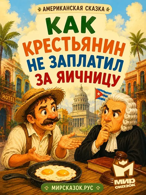 Как крестьянин не заплатил за яичницу, Американская народная сказка Как крестьянин не заплатил за яичницу, Американская народная сказка