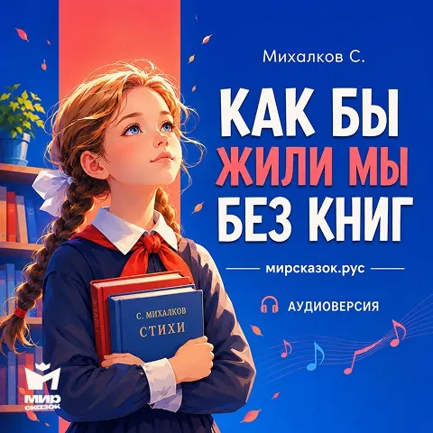 Как бы жили мы без книг — аудиостихи Михалкова С.
