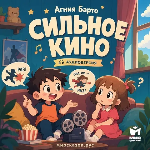 Сильное кино — аудиостихи Агнии Барто Сильное кино — аудиостихи Агнии Барто