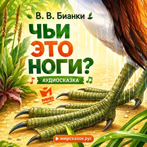 Чьи это ноги? Аудиосказка Бианки В.В.