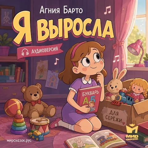 Я выросла - аудиостихи Барто А.
