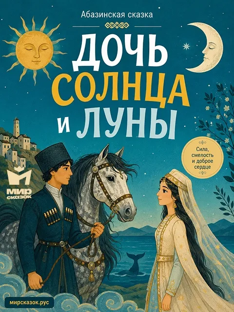 Дочь Солнца и Луны, Абазинская сказка