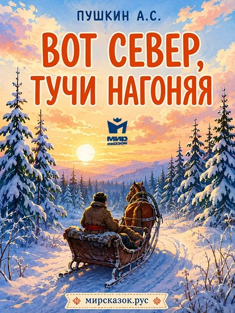 Вот север, тучи нагоняя - стихи Пушкина А.С. Вот север, тучи нагоняя - стихи Пушкина А.С.