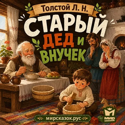 Старый дед и внучек - аудиобасня Льва Толстого Старый дед и внучек - аудиобасня Льва Толстого