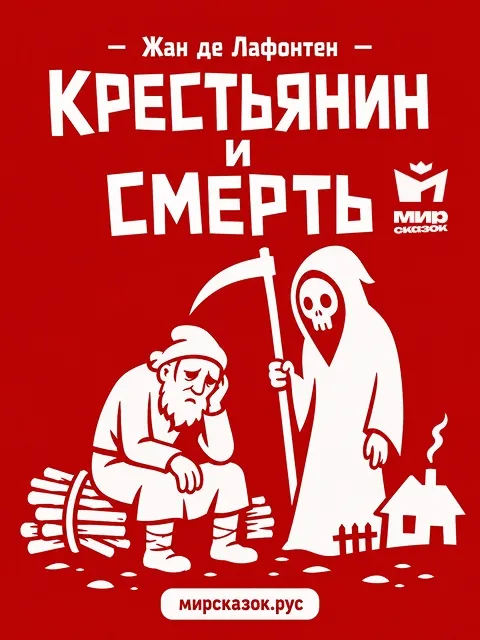 Крестьянин и Смерть - басня Лафонтена Крестьянин и Смерть - басня Лафонтена