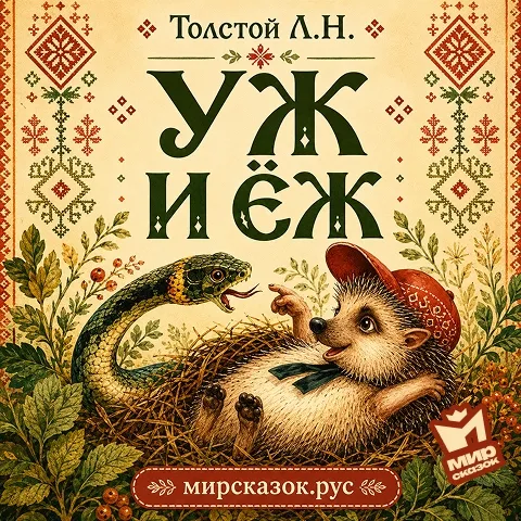 Уж и еж - аудиобасня Льва Толстого