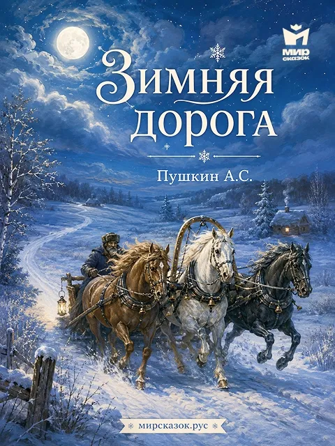 Зимняя дорога - стихи Пушкина А.С.