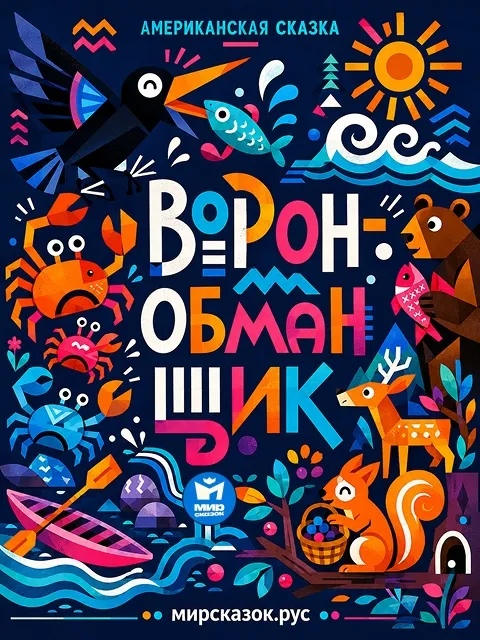 Ворон-обманщик, Американская народная сказка Ворон-обманщик, Американская народная сказка