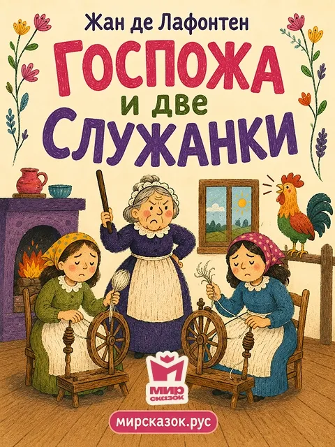 Госпожа и две Служанки - басня Лафонтена