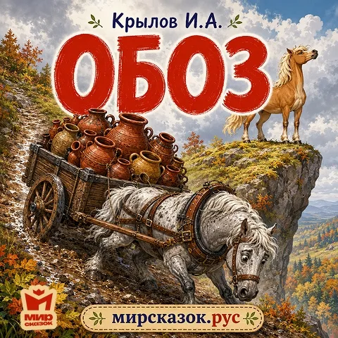 Обоз - аудиобасня Крылова И.А.