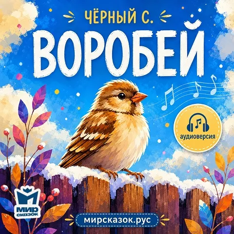 Воробей - аудиостихи Саши Черного