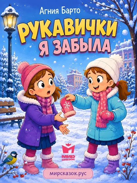 Рукавички я забыла, стихи Барто А.