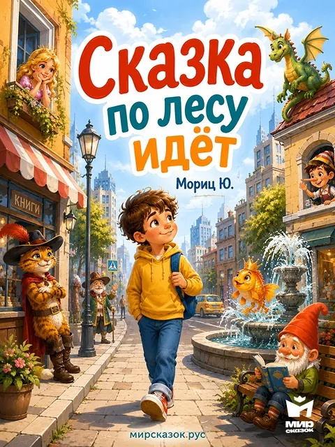 Сказка по лесу идёт - стих Мориц Ю.